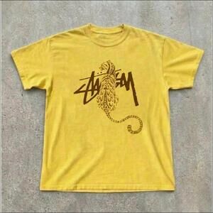 StSsy Yellow Tiger Tee